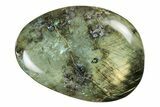 4" Flashy, Polished Labradorite Stone - Madagascar - #195468-1